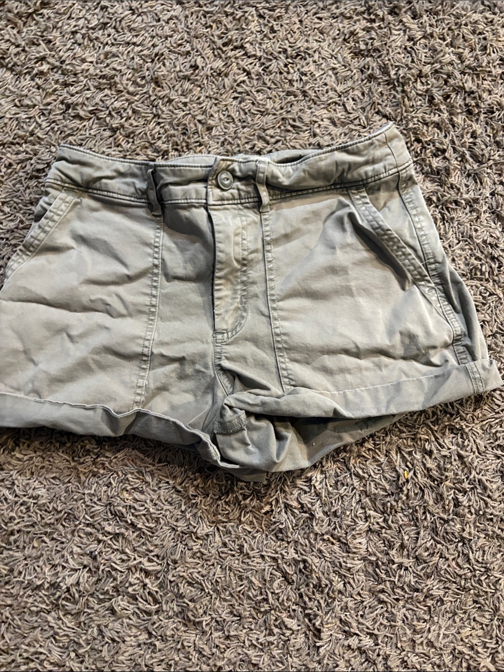 Universal Thread Olive-Tone Flat Front Women’s Shorts